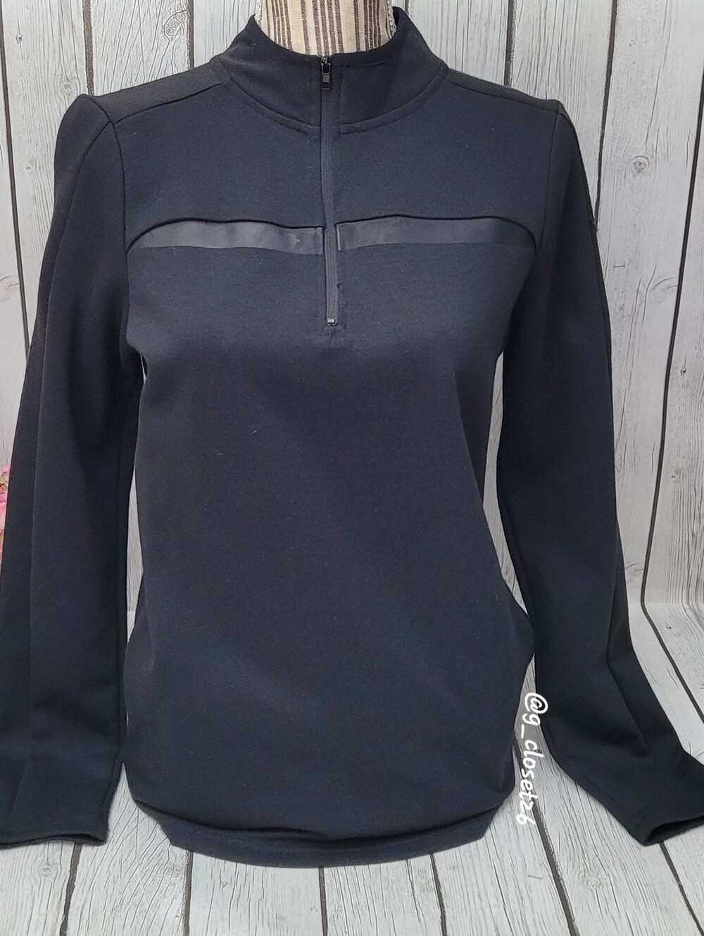 bcg Quarter-Zip Pullover Top